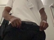 Slow Motion Dick Flash at Work