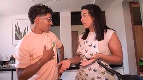 Father leaves son with alluring housekeeper