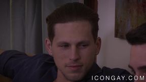 Good looking studs have a passionate lovemaking session