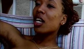Ebony MILF Squirts From Intense Pussy Eating and Hard Pounding