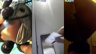 Giant Butt plug and a Plane ride