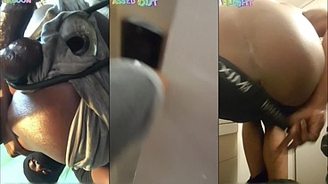 Giant Butt plug and a Plane ride