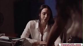 Angela help Jennas pussy to reach orgasm