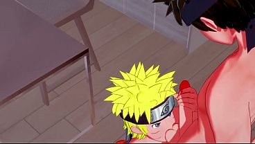 Naruto Yaoi - Naruto x Kiba amazing sex - Japanese Asian Manga Anime Cartoon Game Gay Porn Video Animation