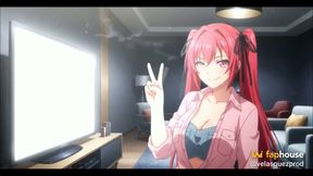 Red Skin Oni Girl Gets Completely Ruined. Hentai Animation (ai)