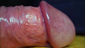 Big Uncut Mushroom Cock Fest w Frenulum Play &amp; Fluid Cumshots - All Close-up POV HD w live audio