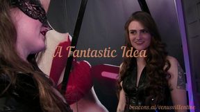 Twin Dommes Ballbusting