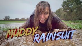 Muddy Fields, Rainsuit in the Rain (SFW) (HD)