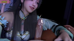 Young Lady Want to Fuck a Big Cock - 3D Animation