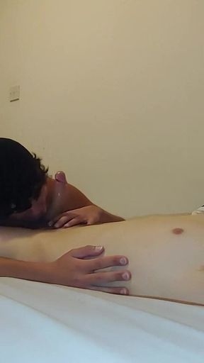 Curious Czech Student Gives Me His Virgin Cum!