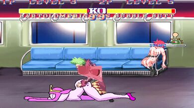 New Subway and Bubble Hentai gameplay with big boobs and ass