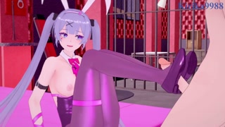 Hatsune Miku (Rabbit Hole) and I have intense sex in a secret room. - VOCALOID Hentai