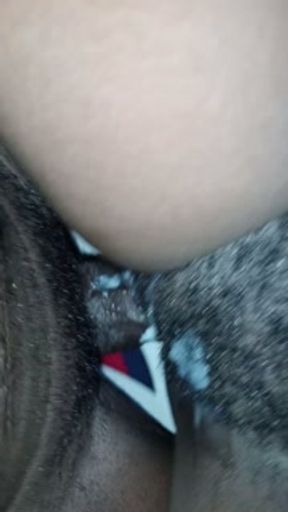 Big Ass College Ebony Cumshots On Pussy