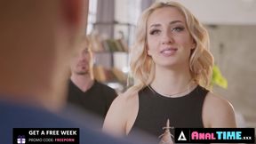 ANALTIME.XXX - Sexy Blonde Wants Her Both Holes Fucked At The Same Time By Two Photographers