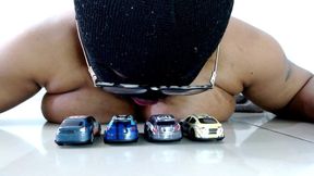 Nascar Race Truck Breast Stomping and Crushing