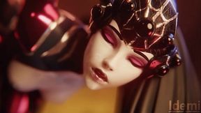 WIDOWMAKER recibe un creampie por el culo