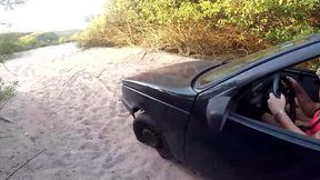 a atoladinha na areia