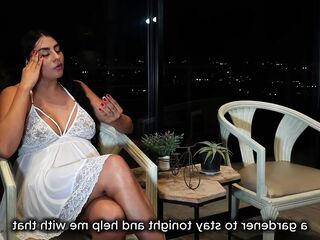 FOR SOME STRANGE REASON I ALWAYS END UP GIVING MY SNATCH TO THE GARDENER