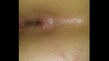 Tight ass filled with piss