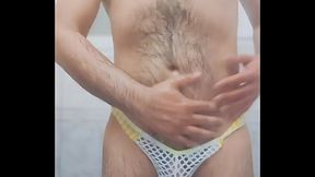 Hairy guy Smooth ass horny alone