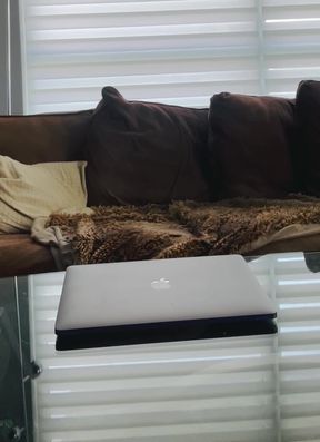 Erection cock flash - hard work pays off with a big boner