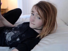 Pregnant Redhead Webcam Masturbation