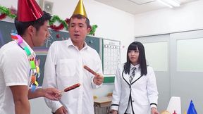 japanese virgin teen 18 seduce to double creampie mmf 3some sex at birthday