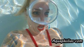 Aquaphilias- Kelli Curtis Underwater Peril Bondage