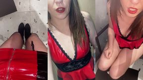 tu veux me regarder faire pipi ?! n’oublies pas d’ouvrir la bouche