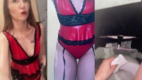 tu veux me regarder faire pipi ?! n’oublies pas d’ouvrir la bouche