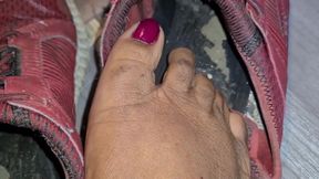 my filthy old trainers
