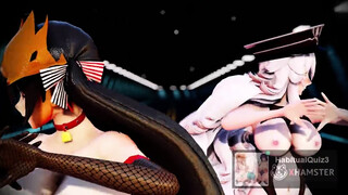 mmd r18 Taihou azur lane sexy milf anal queen want cum swallow 3d hentai