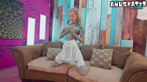 Hard ANAL fuck for Tattooed Girl - Balls Deep Assfuck for Goth Slut - ATM &mdash;  Facial