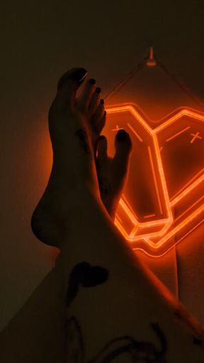 Lit up