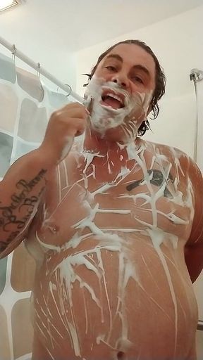 7-16-2026 Shaving My Face Chest and Stomach