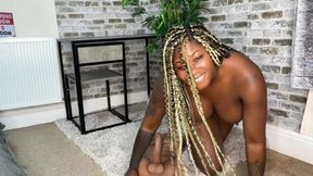 I Got a New Toy Ebony Goddess Xeinna Rose Tests It Out Solo