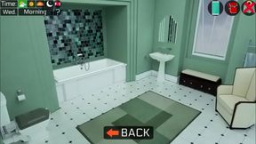 Green Jello Alien Spanking In Sexy 3D Anime Videogame Fantasy Scene!