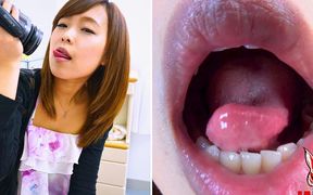 Erotic Mouth Selfies with Erina Oda