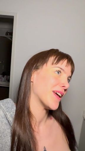 My 24 Centimeter Cock Sucks Me in Different Positions My Ex's Slut