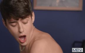 Logan Destroys Twink Joey Stand Carry Then Cum Dripping Cowboy Ride