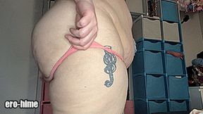 Trying on My Girlfriend's TIGHT Panties