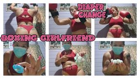 BOXING GIRLFRIEND - DIAPER CHANGE