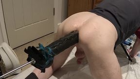 largest fake-beef whistle Stuffed Rock-hard And Prompt After wang Pumping - bang Machine