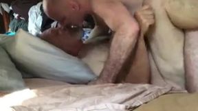 Bareback Daddy Gets Fucked Hard 2