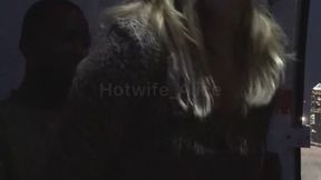 Milfy hotwife fucks in Cable car with Dwayne D