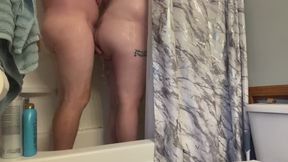 BBW Fucked in the Shower