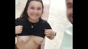 Brincadeiras pela cidade se exibindo em p&uacute_blico pelas ruas e pela praia com final feliz - v&iacute_deo completo no red