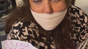 Wife is taken and tied up