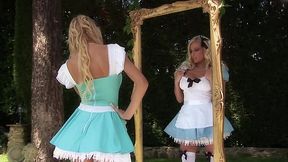 Mirror Mirror Blonde Girl Twins Fuck Each Other To Eternity