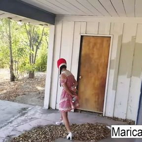 Marica Hase the house jacker gets some BBC from Chris Cock!